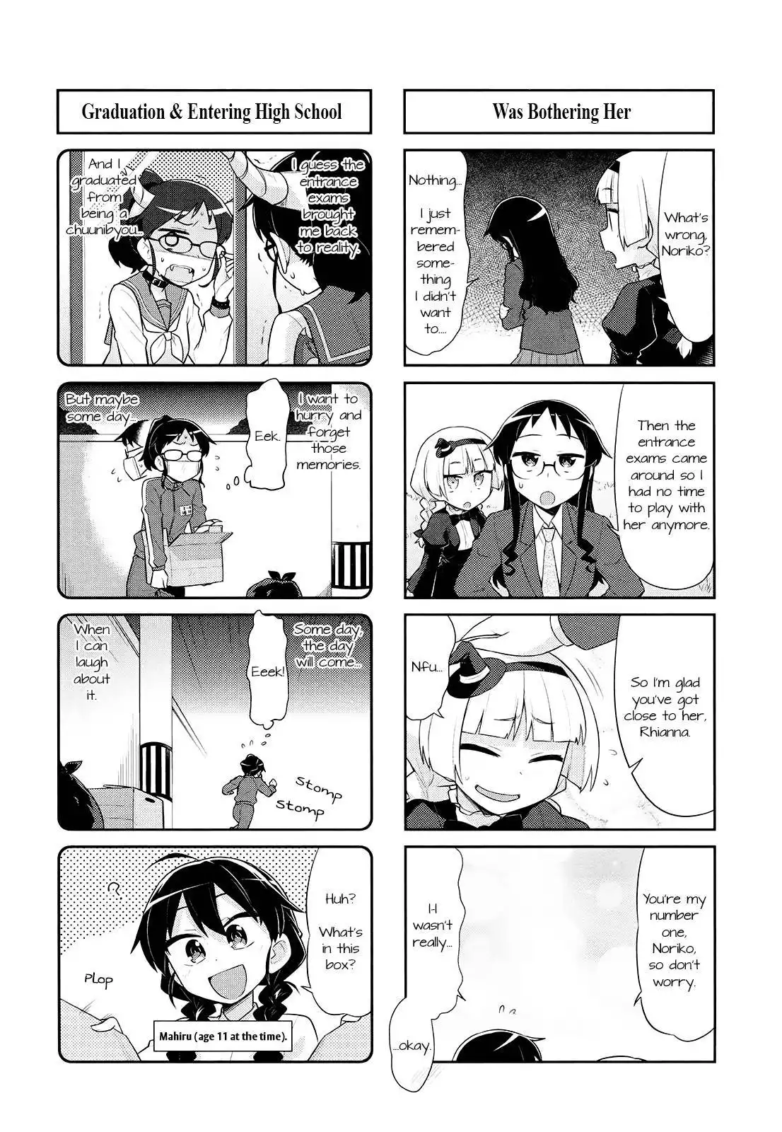 Majo to Houki to Kurobuchi Megane Chapter 28 7